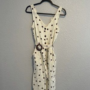 Polka dot jumpsuit